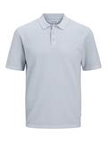 JJEGEORGE KNIT POLO SS SN chambray blue