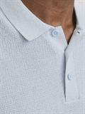 JJEGEORGE KNIT POLO SS SN chambray blue