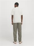 JJEGEORGE KNIT POLO SS SN cloud dancer
