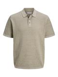 JJEGEORGE KNIT POLO SS SN coriander