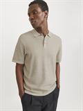 JJEGEORGE KNIT POLO SS SN coriander