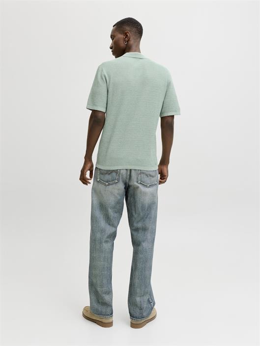 jjegeorge-knit-polo-ss-sn-granite-green