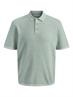 JJEGEORGE KNIT POLO SS SN granite green