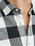 JJEGINGHAM TWILL SHIRT L/S NOOS whisper white