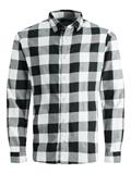 JJEGINGHAM TWILL SHIRT L/S NOOS whisper white