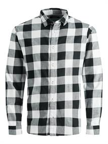 JJEGINGHAM TWILL SHIRT L/S NOOS whisper white