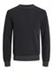 JJEGLOBE KNIT CREW NECK NOOS dark grey melange