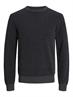 JJEGLOBE KNIT CREW NECK NOOS dark grey melange
