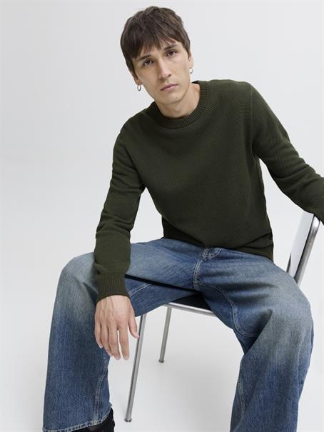 JJEGLOBE KNIT CREW NECK NOOS duffel bag