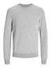 JJEGLOBE KNIT CREW NECK NOOS light grey melange
