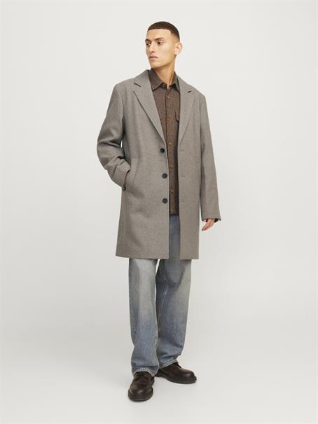 JJEHARRISON WOOL BLEND COAT SN greige