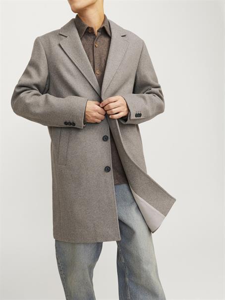JJEHARRISON WOOL BLEND COAT SN greige