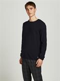 JJEHILL KNIT CREW NECK NOOS black