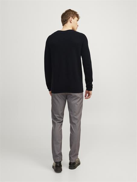 JJEHILL KNIT CREW NECK NOOS black