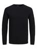 JJEHILL KNIT CREW NECK NOOS black