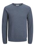 JJEHILL KNIT CREW NECK NOOS blue mirage