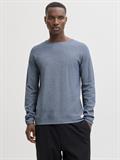 JJEHILL KNIT CREW NECK NOOS blue mirage