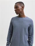 JJEHILL KNIT CREW NECK NOOS blue mirage