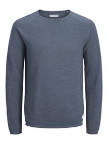 JJEHILL KNIT CREW NECK NOOS blue mirage