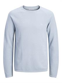 JJEHILL KNIT CREW NECK NOOS celestial blue
