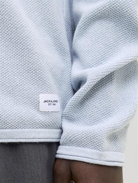 JJEHILL KNIT CREW NECK NOOS celestial blue