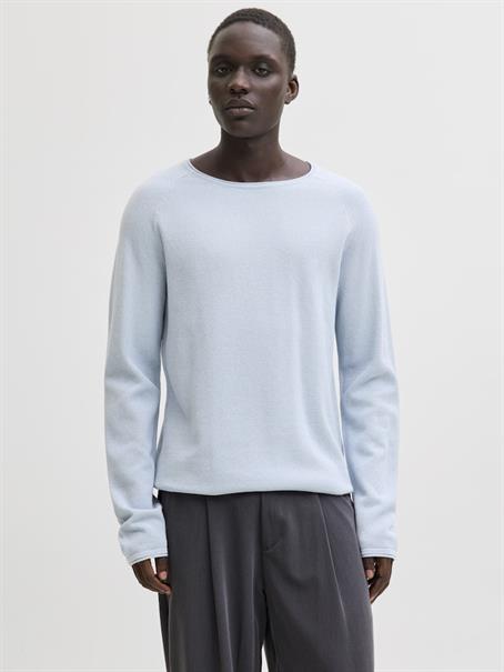 JJEHILL KNIT CREW NECK NOOS celestial blue