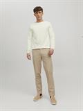 JJEHILL KNIT CREW NECK NOOS cloud dancer