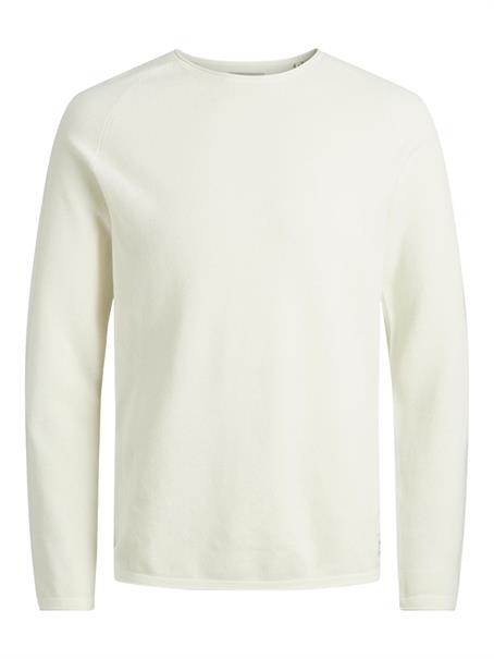 JJEHILL KNIT CREW NECK NOOS cloud dancer