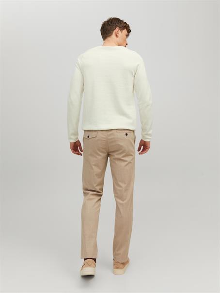 JJEHILL KNIT CREW NECK NOOS cloud dancer