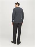 JJEHILL KNIT CREW NECK NOOS dark grey melange