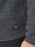 JJEHILL KNIT CREW NECK NOOS dark grey melange