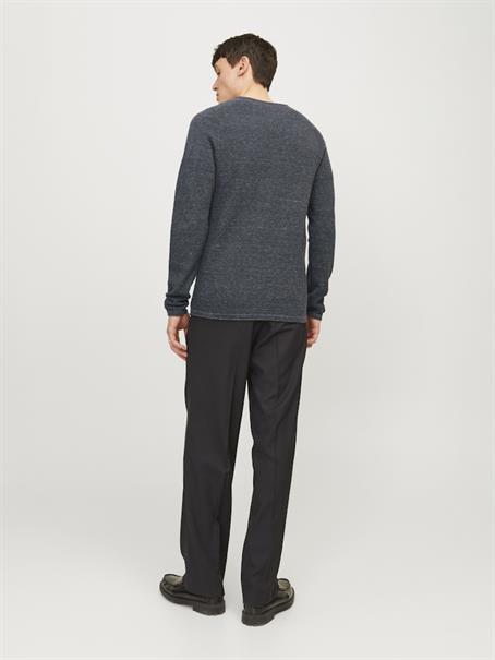 JJEHILL KNIT CREW NECK NOOS dark grey melange