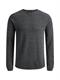 JJEHILL KNIT CREW NECK NOOS dark grey melange