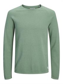 JJEHILL KNIT CREW NECK NOOS granite green