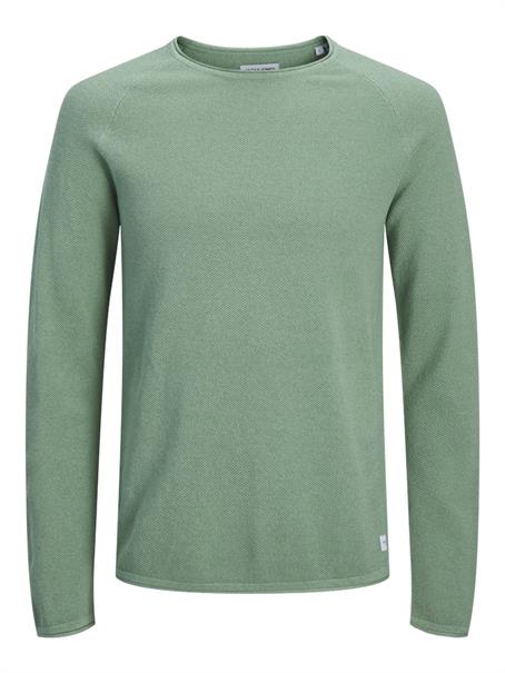 JJEHILL KNIT CREW NECK NOOS granite green