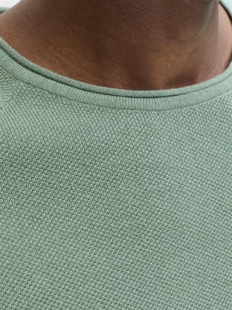 JJEHILL KNIT CREW NECK NOOS granite green