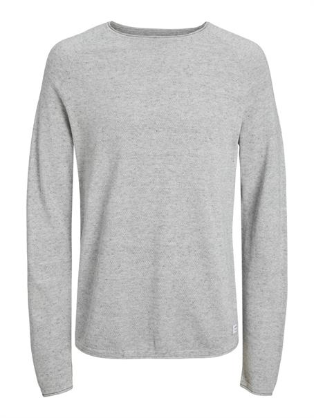 JJEHILL KNIT CREW NECK NOOS hellgrau1