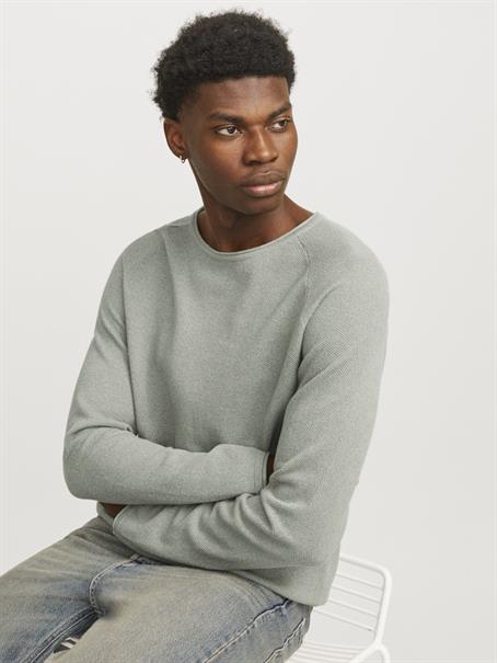 JJEHILL KNIT CREW NECK NOOS iceberg green