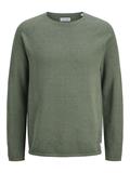 JJEHILL KNIT CREW NECK NOOS laurel wreath