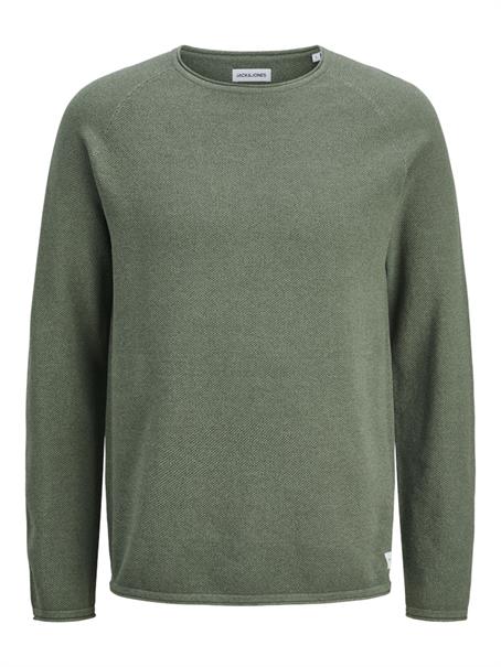 JJEHILL KNIT CREW NECK NOOS laurel wreath