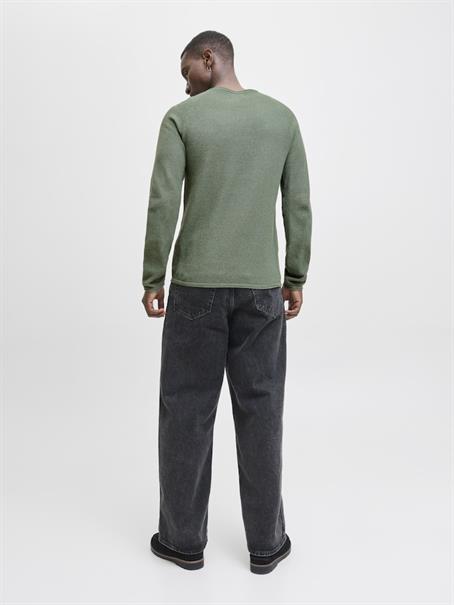 JJEHILL KNIT CREW NECK NOOS laurel wreath