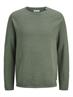 JJEHILL KNIT CREW NECK NOOS laurel wreath