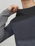 JJEHILL KNIT CREW NECK NOOS navy blazer1