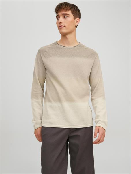 JJEHILL KNIT CREW NECK NOOS oatmeal