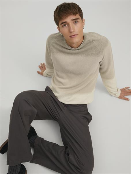 JJEHILL KNIT CREW NECK NOOS oatmeal