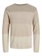 JJEHILL KNIT CREW NECK NOOS oatmeal