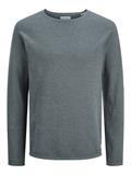 JJEHILL KNIT CREW NECK NOOS stormy weather