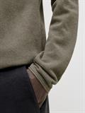 JJEHILL KNIT CREW NECK NOOS vetiver