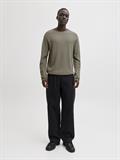 JJEHILL KNIT CREW NECK NOOS vetiver