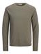 JJEHILL KNIT CREW NECK NOOS vetiver